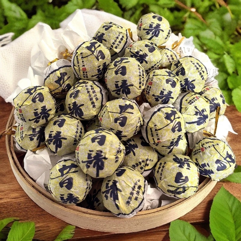 新品【昔归】24年昔归头春300年古树纯料手工龙珠7-8克【菌香蜜韵】