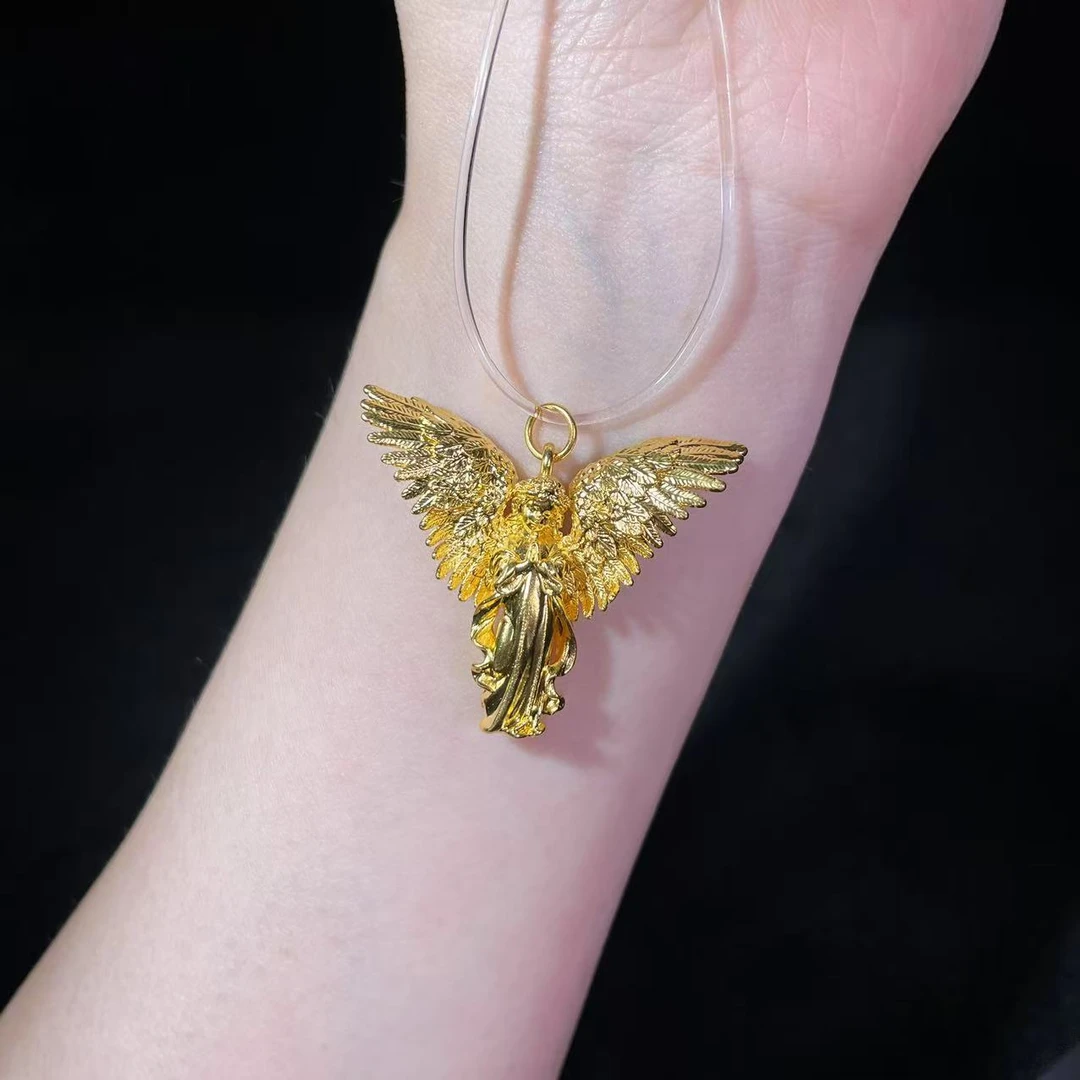 【胖】足金天使配件多样性发其一@k（配链子）