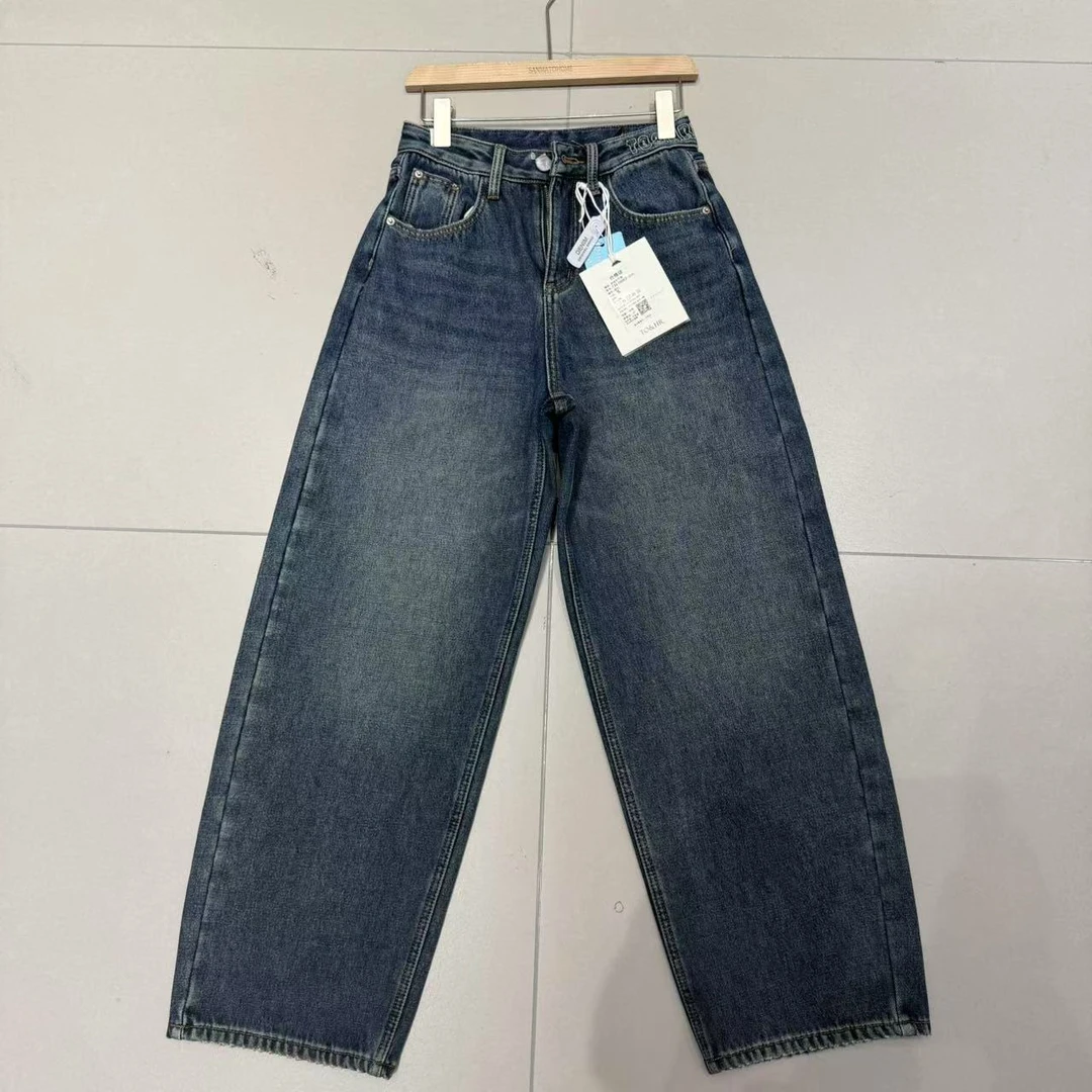 FAE78002【N5】加绒阔腿裤