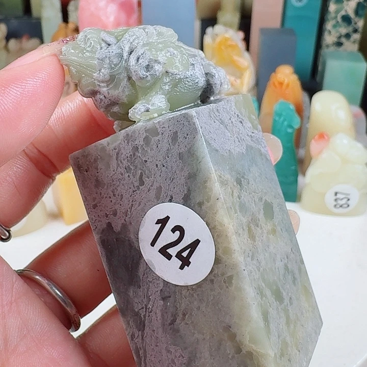 印石青田石印石章料…..
