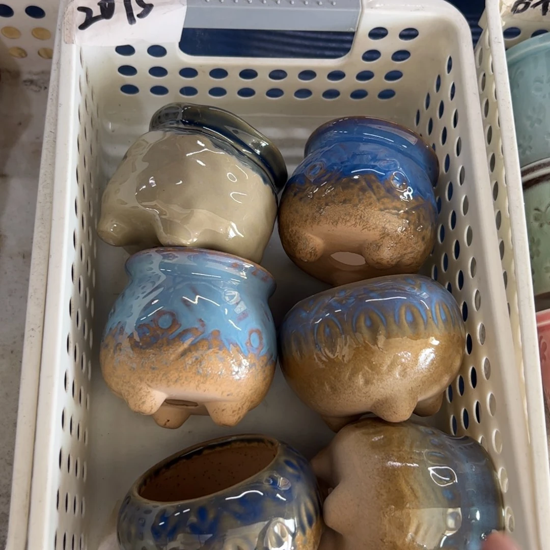 陶瓷多肉小花盆@@2075