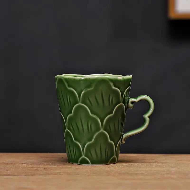 G1621-花朵小水杯(竹叶青)