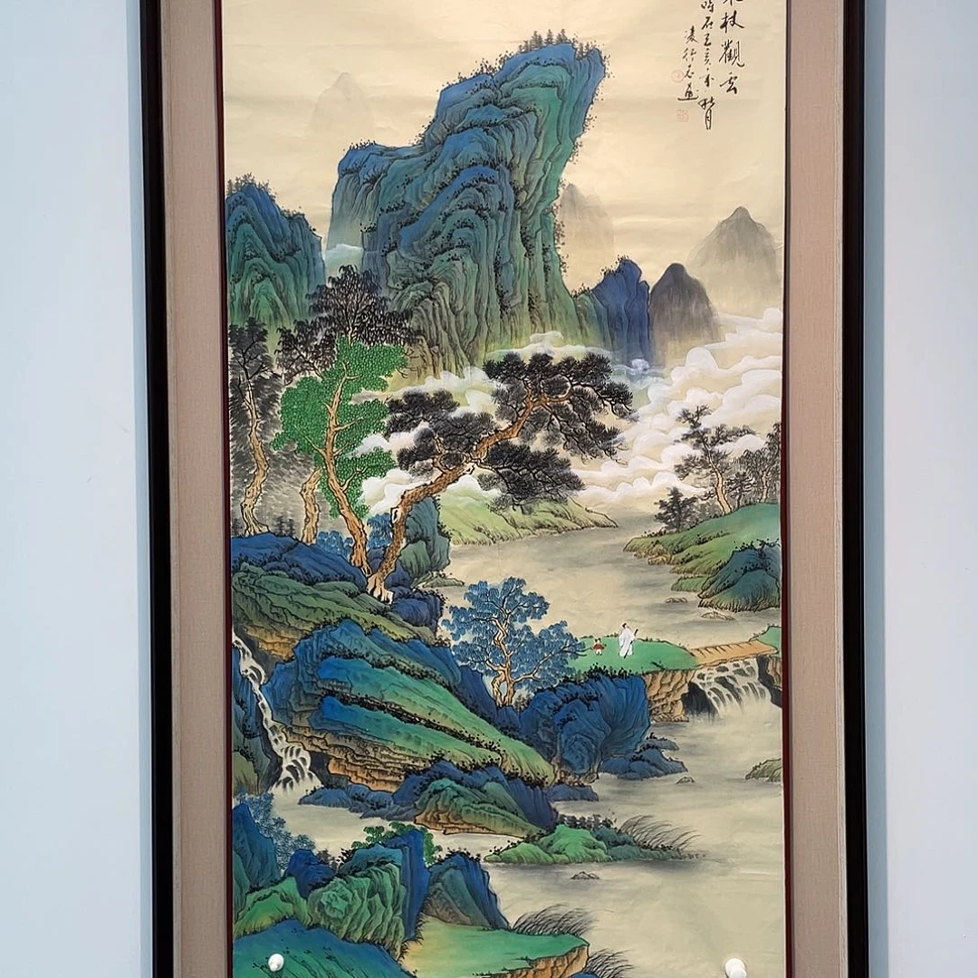 国画凌行志老师手绘国画作品