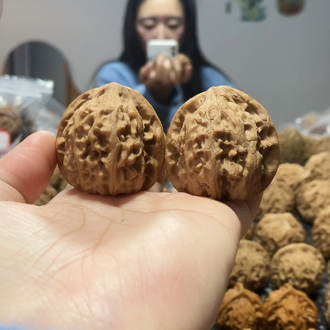 桃核吊坠罗汉头40