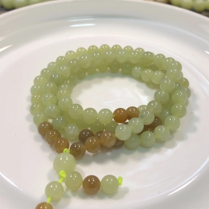 和田玉未镶嵌手链卡6