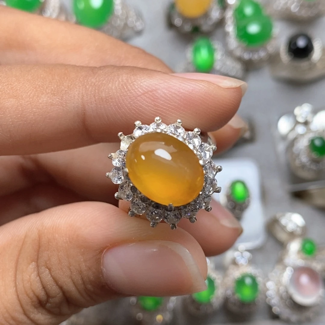 定制翡翠未镶嵌缅甸天然翡翠