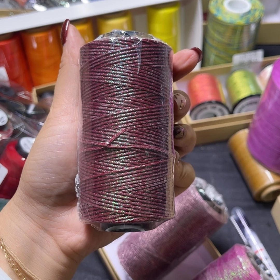棉0.8洒金扁蜡100克罐罐暗红