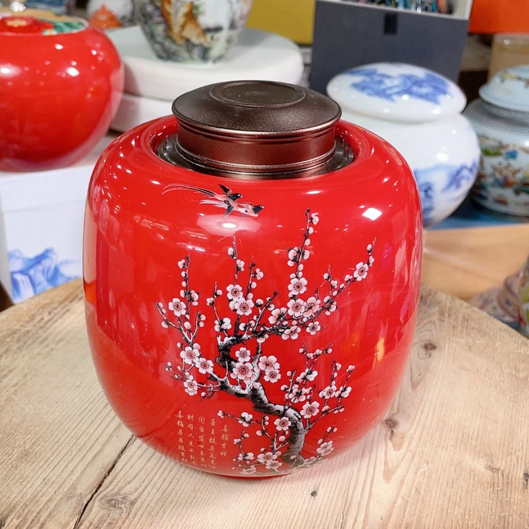 【闪购商品】罐陶瓷茶叶罐密封罐