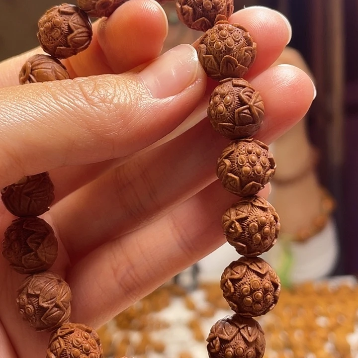 手串/手链橄榄核龙纹桃核