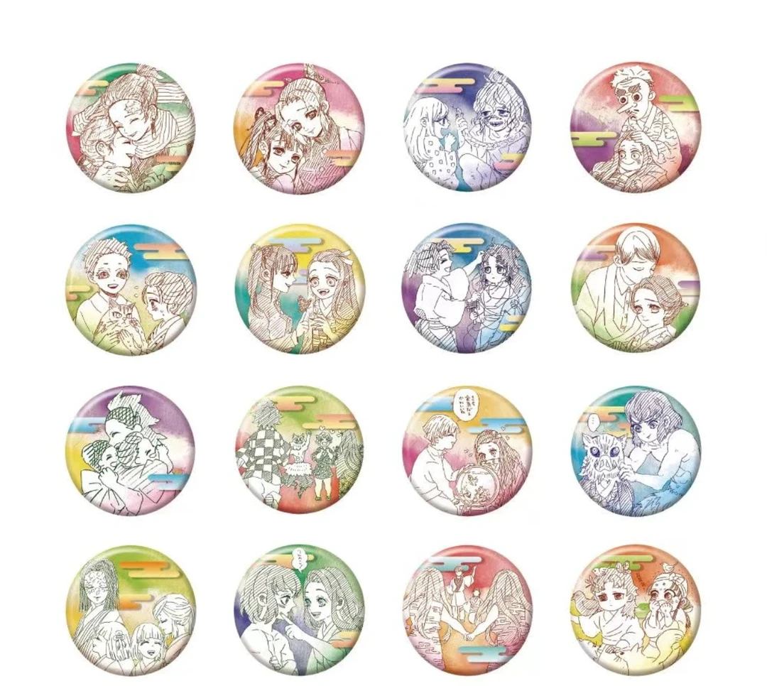 【日谷】鬼灭之刃原画展子供吧唧徽章（默认代拆）