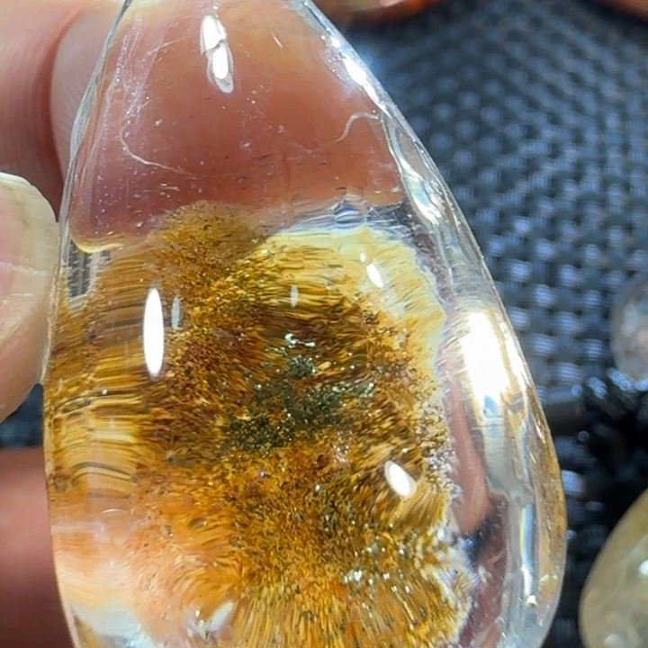 水晶吊坠(不含链)未镶嵌怡*