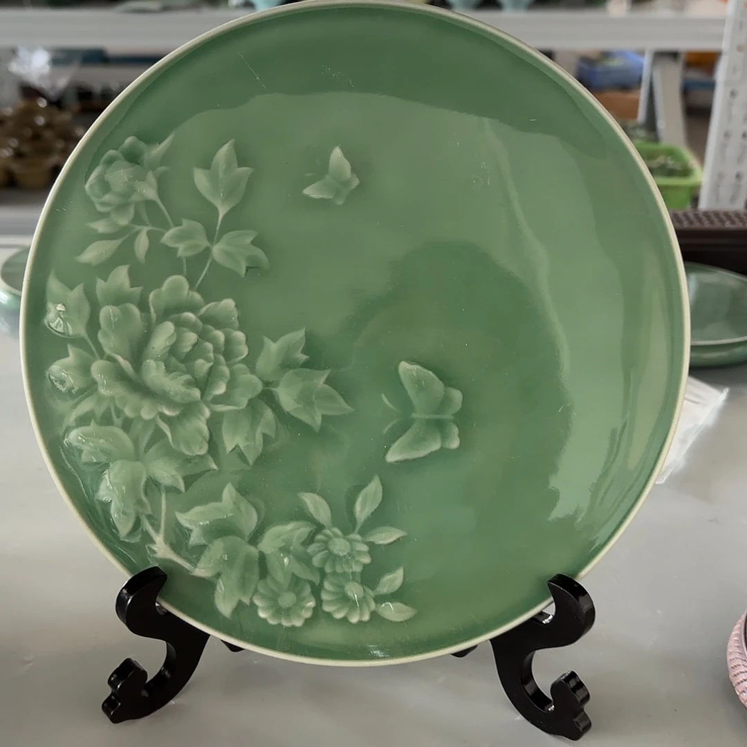龙泉云间青瓷小米茶器