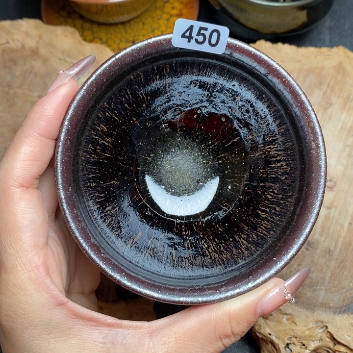 茶盏建窑建盏主人杯450