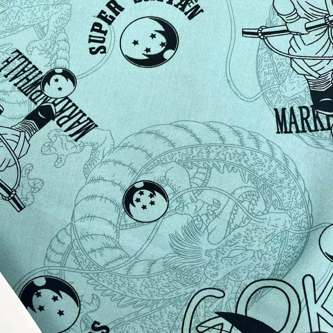 【绒兰】袋鼠国订单! 棉绸布料莱赛尔升级款 34号 卡通人物