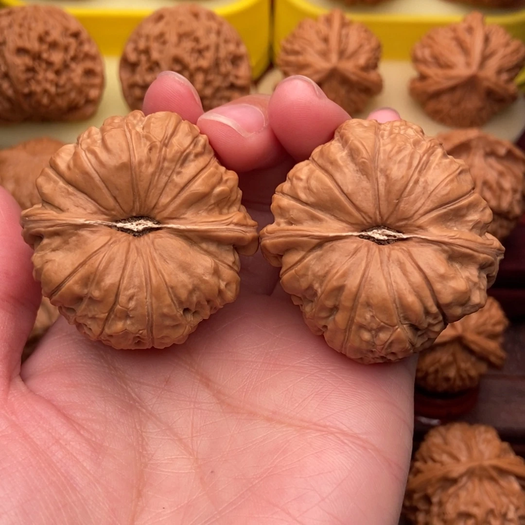 文玩核桃把件毕业大南瓜墩44