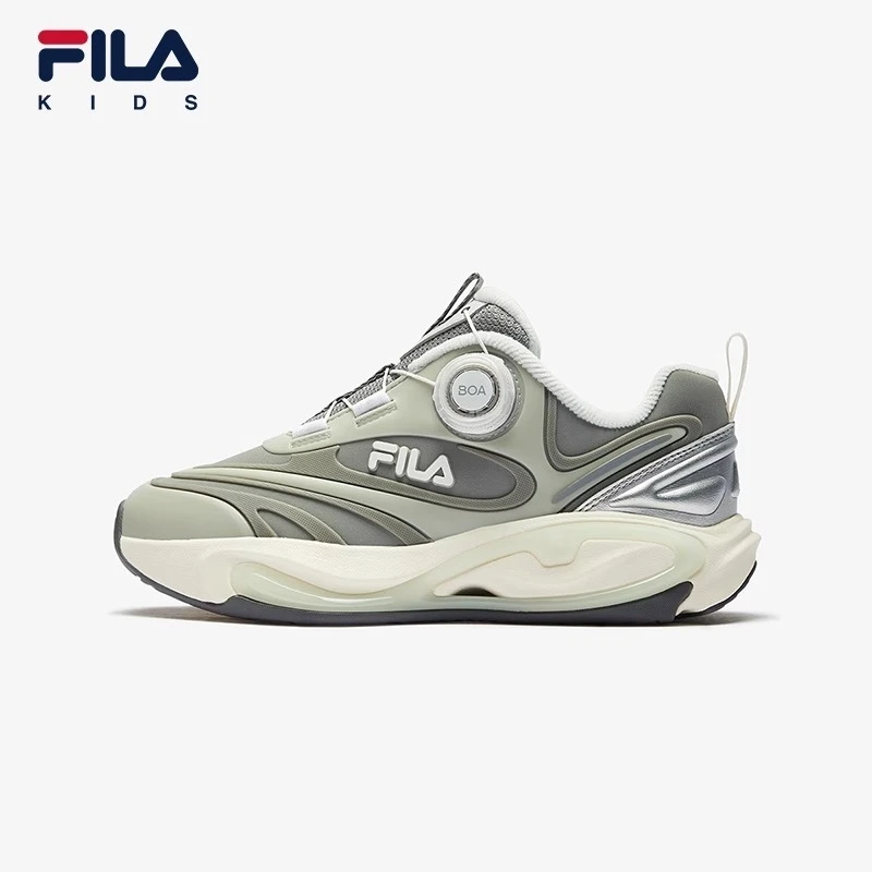 【斐乐儿童】斐乐中大童儿童冬季复古跑鞋时尚休闲运动鞋K15B441111