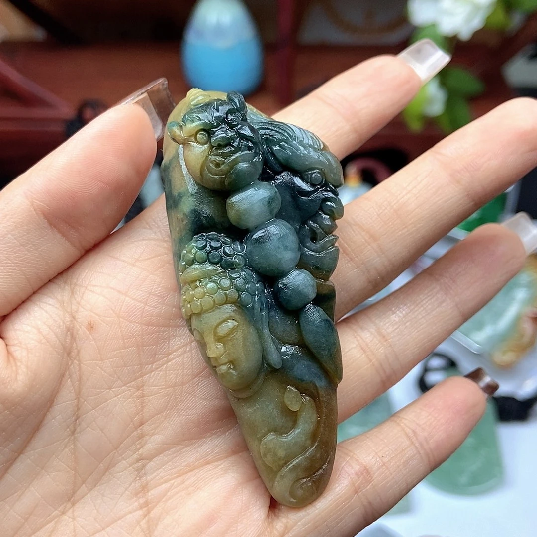 定制翡翠未镶嵌天然翡翠A货