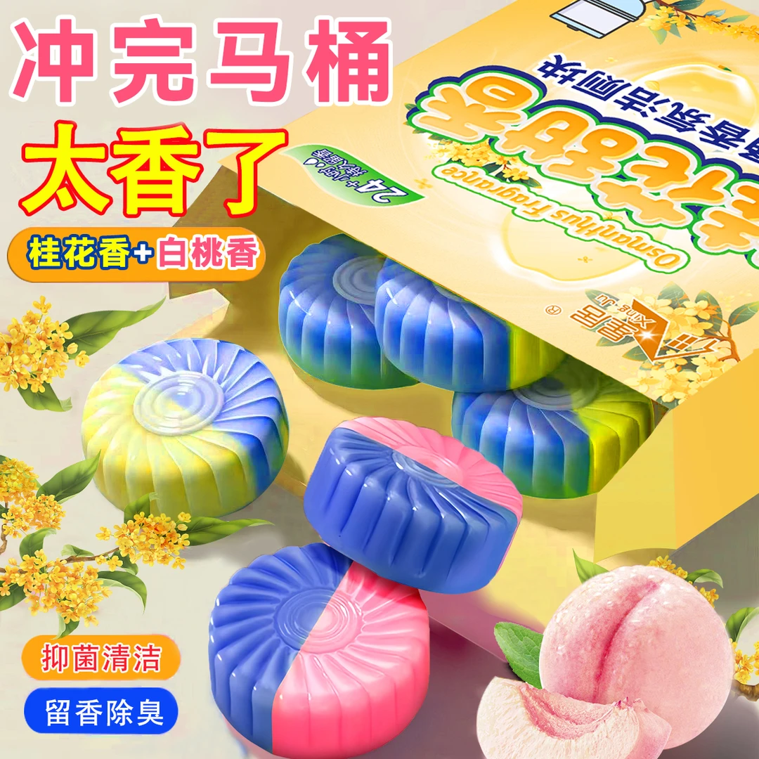 洁厕宝蓝泡泡厕所强除垢清洁剂除臭厕所冲水除臭留香