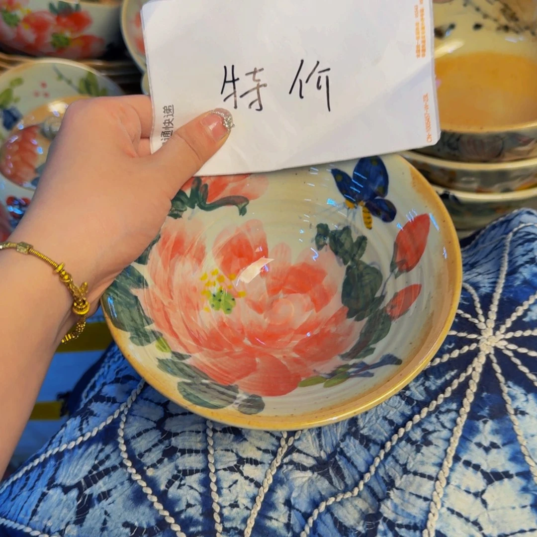 瓷片景德镇陶瓷手工手绘