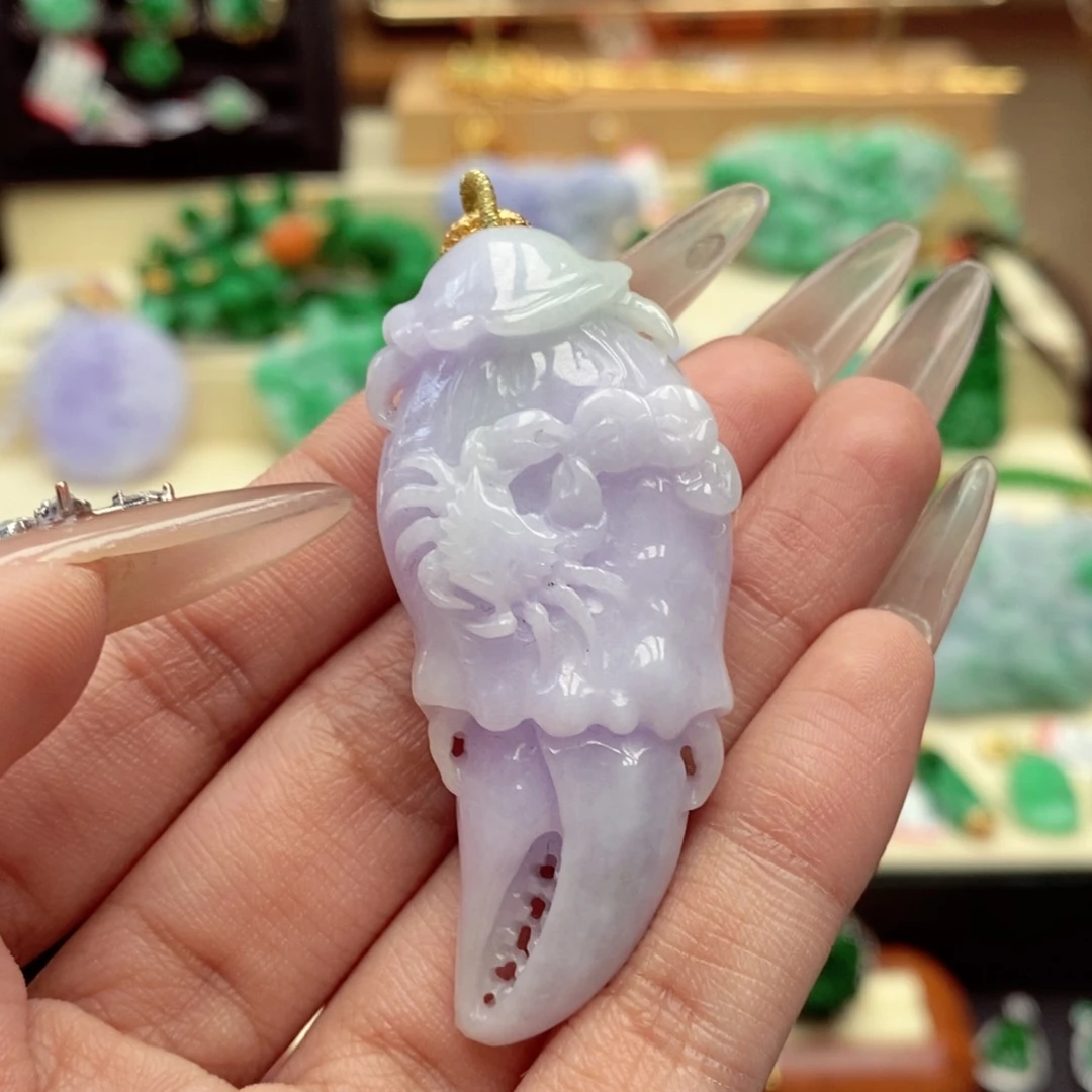颈饰未镶嵌翡翠翡翠吊坠