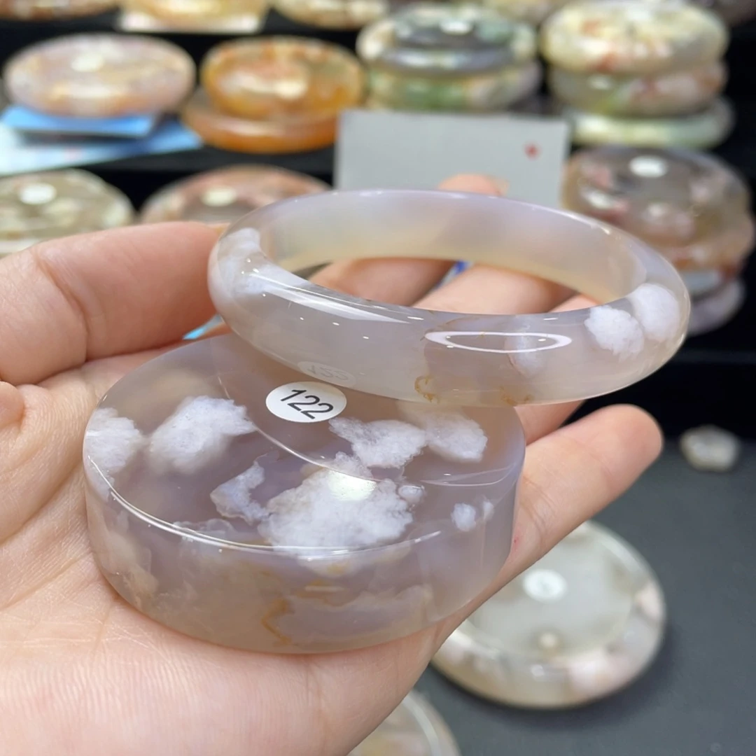 未镶嵌手镯石英质玉随*55/122