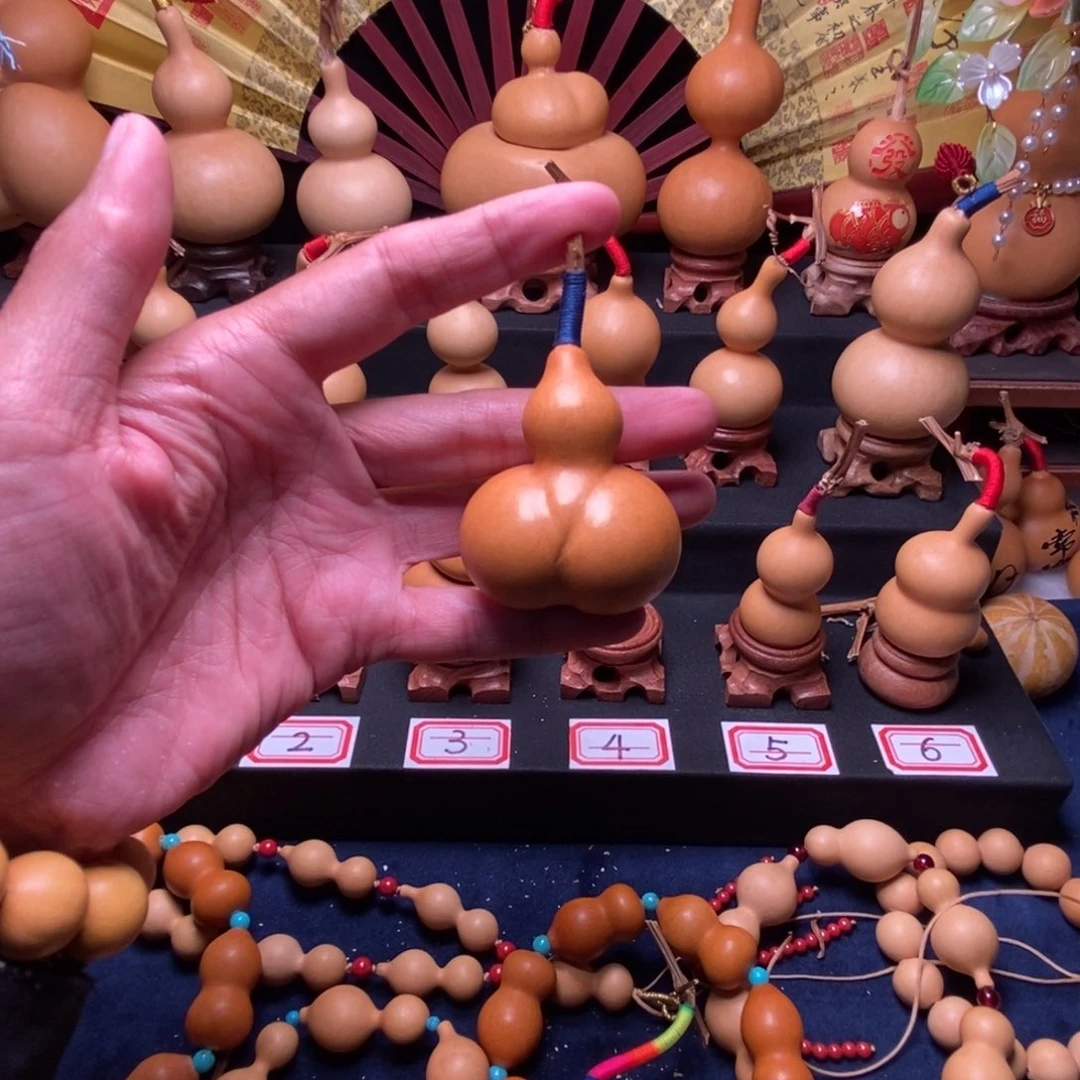 A***。手把件盘玩小葫芦