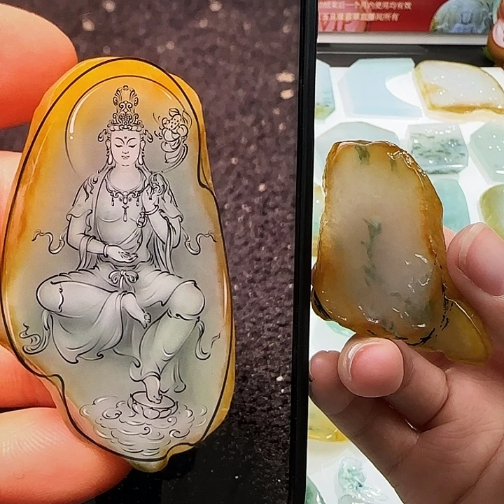 定制翡翠未镶嵌翡翠定制