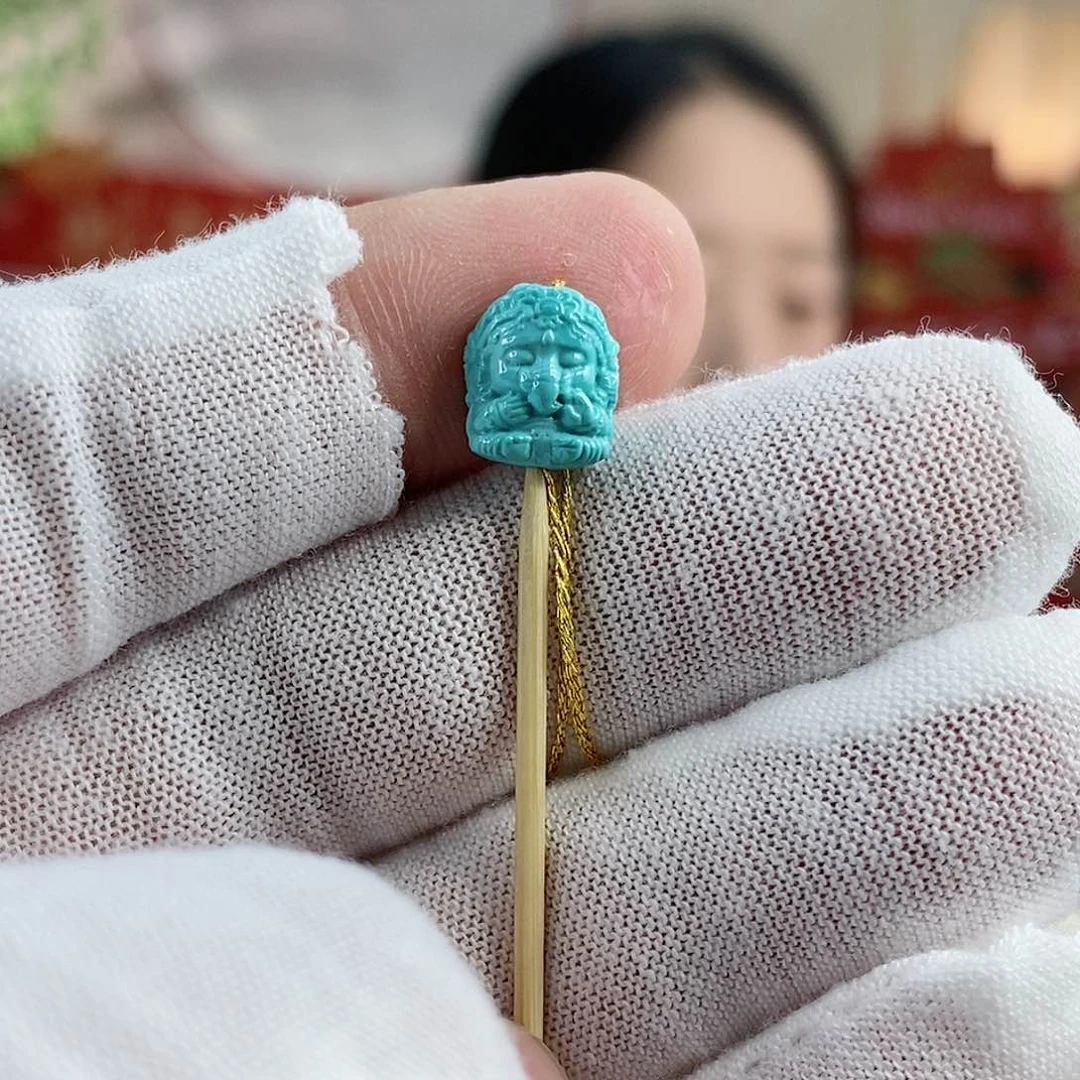 绿松石珠宝奇石未镶嵌