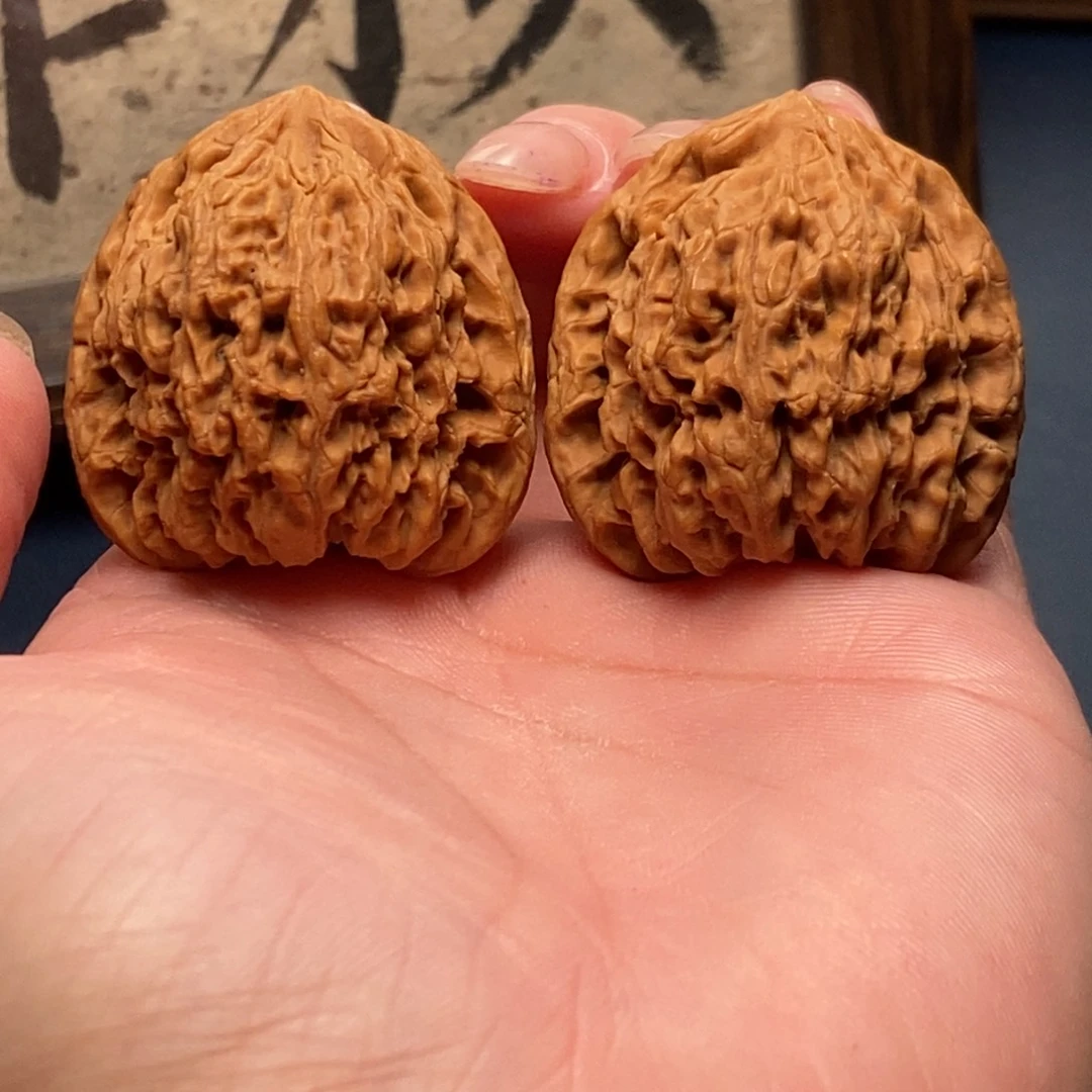 文玩核桃吊坠34尺三角疆4