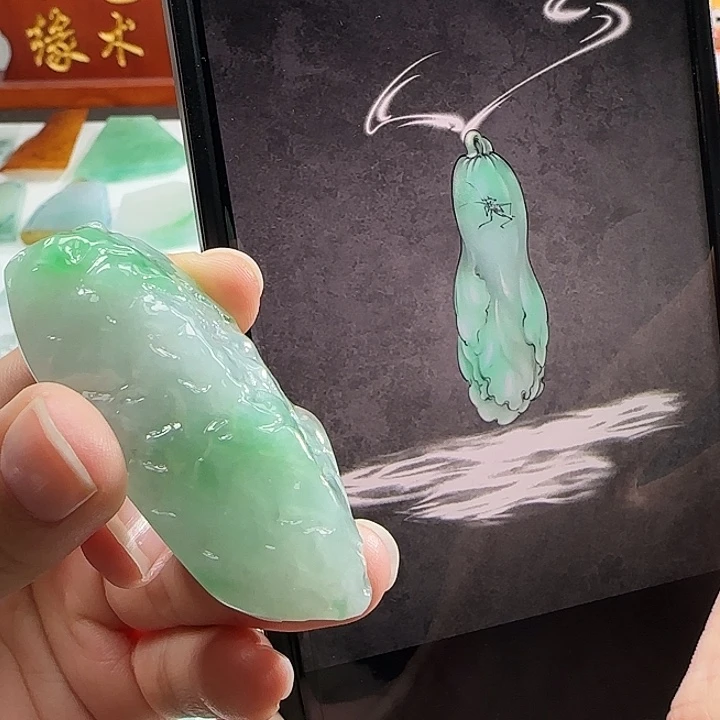 定制翡翠未镶嵌翡翠定制