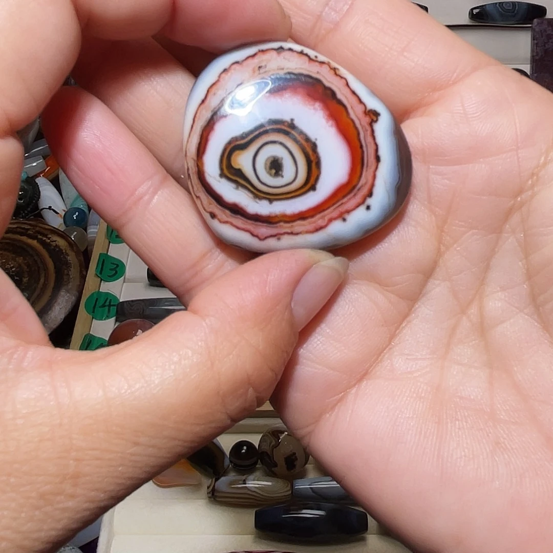 美***天玛瑙/玉髓未镶嵌颈饰