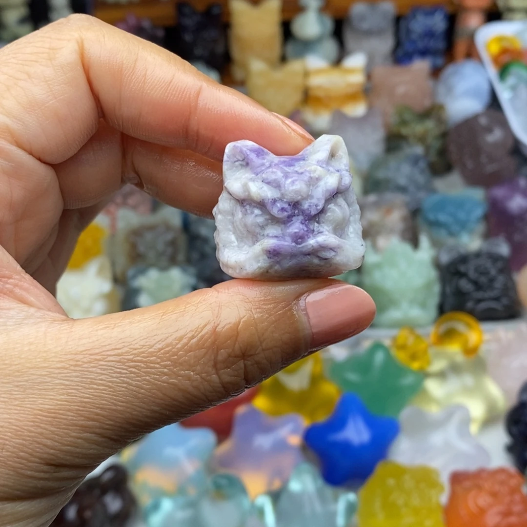 石材手把件 摆件 挂件