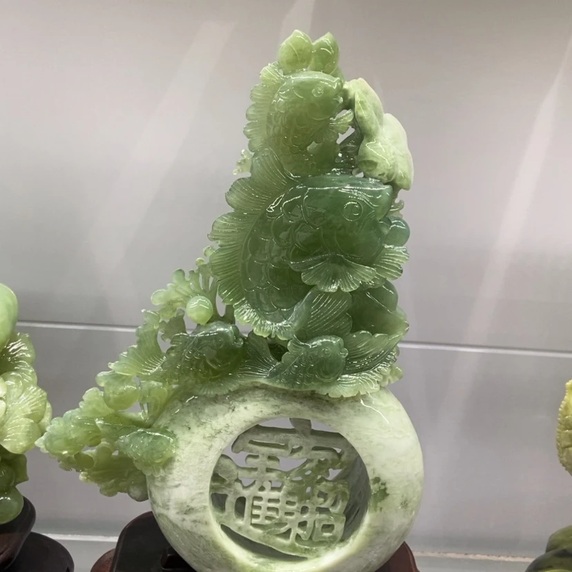 【闪购商品】未镶嵌蛇纹石玉（覆膜）珠宝奇石