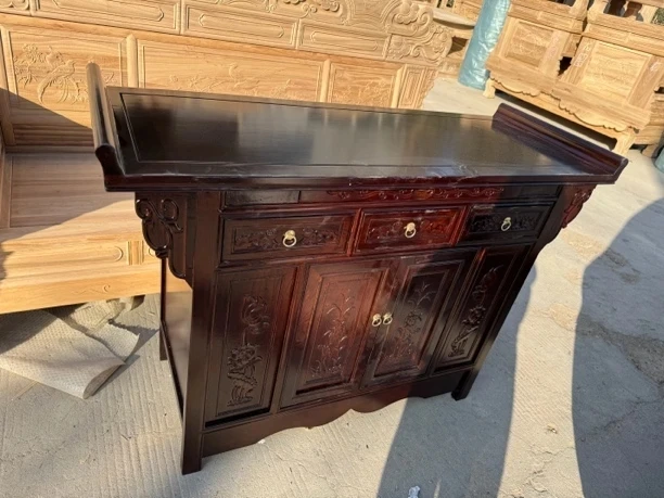 新中式立柜佛桌实木供桌神台