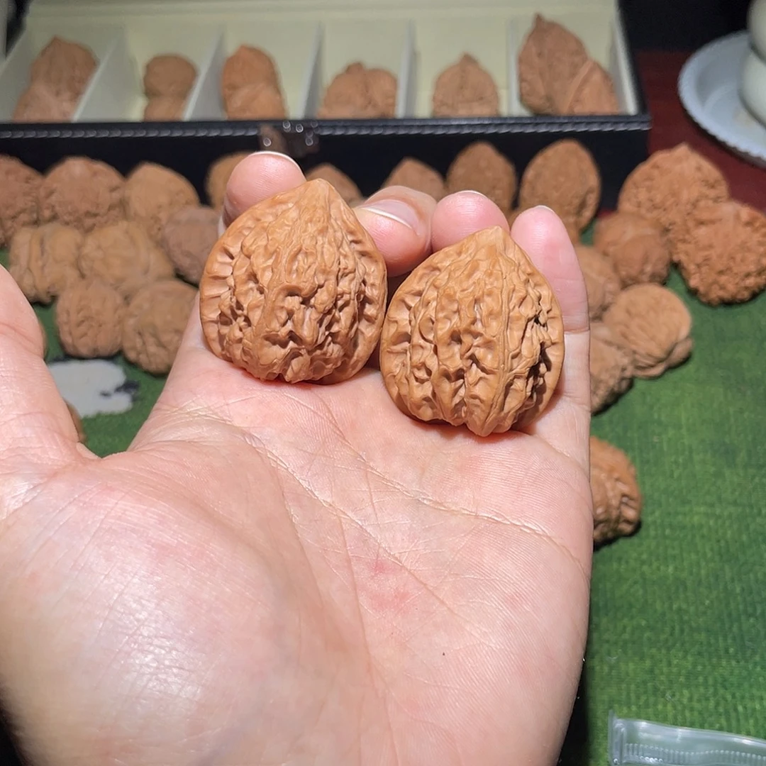 把件文玩核桃36全品无药金牛