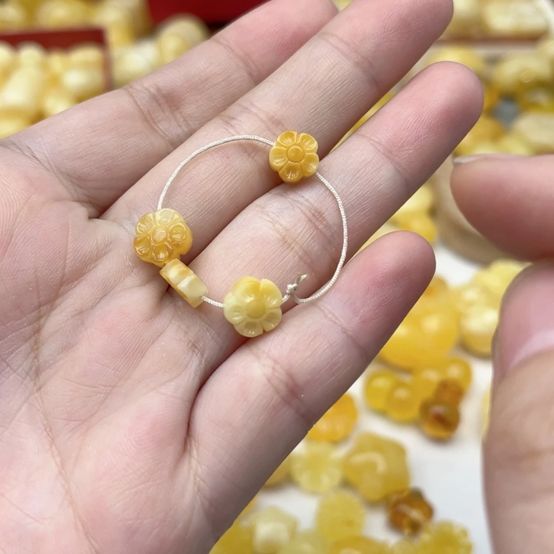 裸石蜜蜡未镶嵌天然