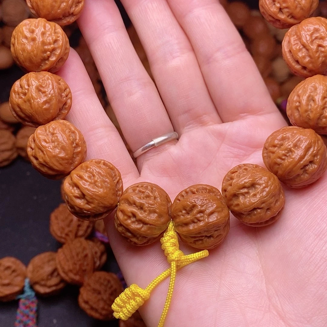 【闪购商品】文玩核桃吊坠鞠*森磨盘21