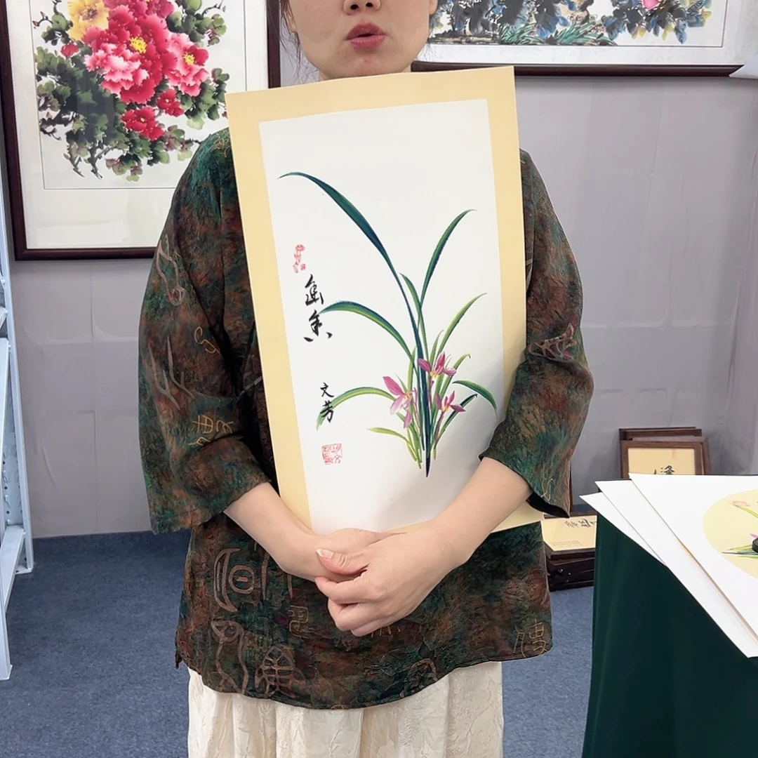国画宣纸国画纯手绘作品