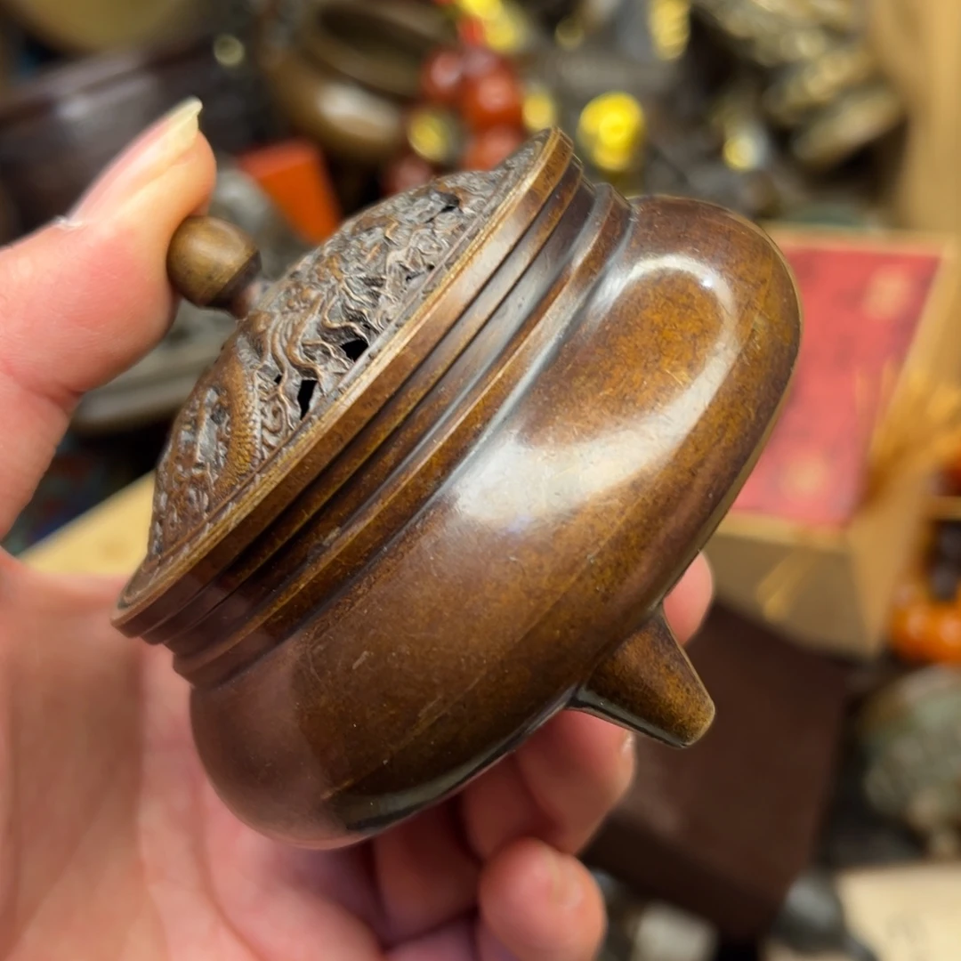 铜摆件欢迎欢迎你