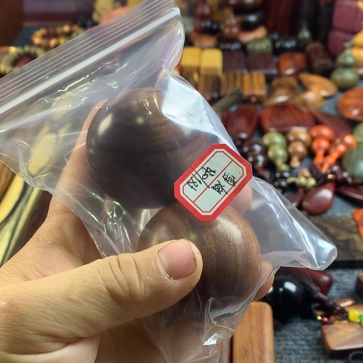 雪***烟沙漠铁手球一对两个