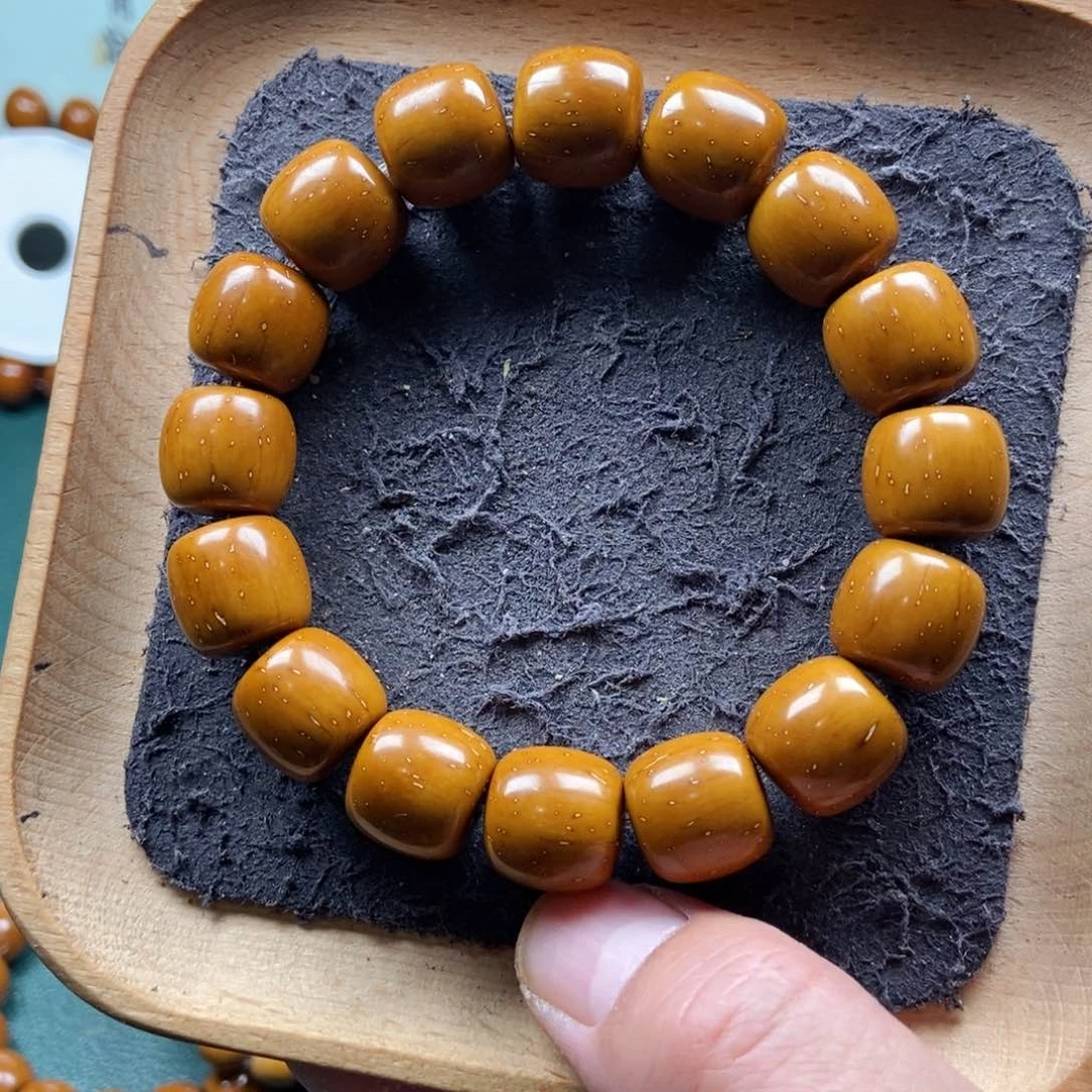 紫金鼠手串14.5mm精品黄金甲