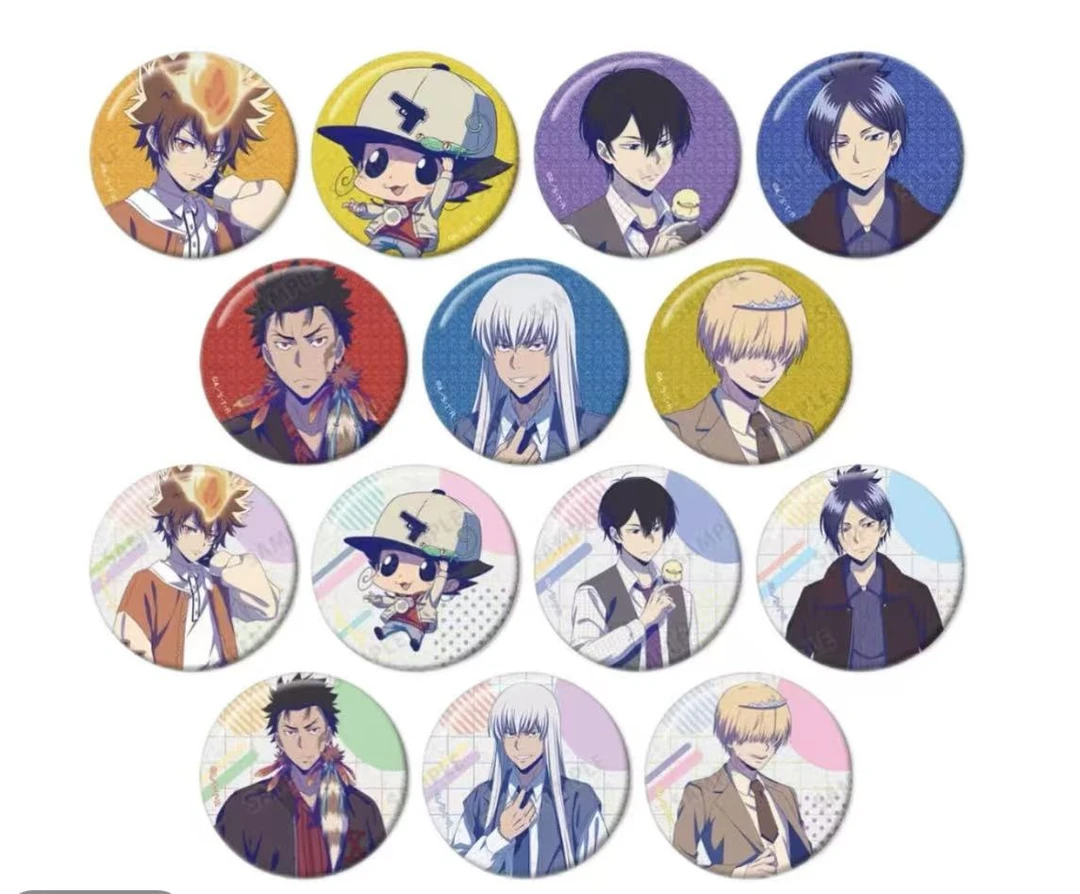 【日谷】家庭教师 JF2025 摩登复古彩绘吧唧徽章 （默认代拆）