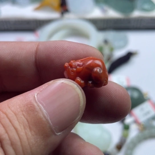 南红玛瑙未镶嵌颈饰用****8挂件