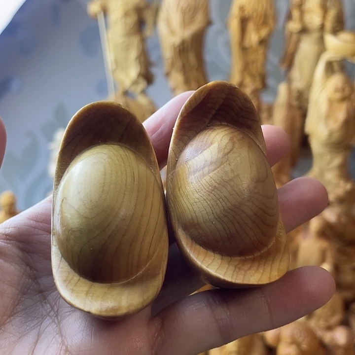 柏木（崖柏）崖柏元宝一对