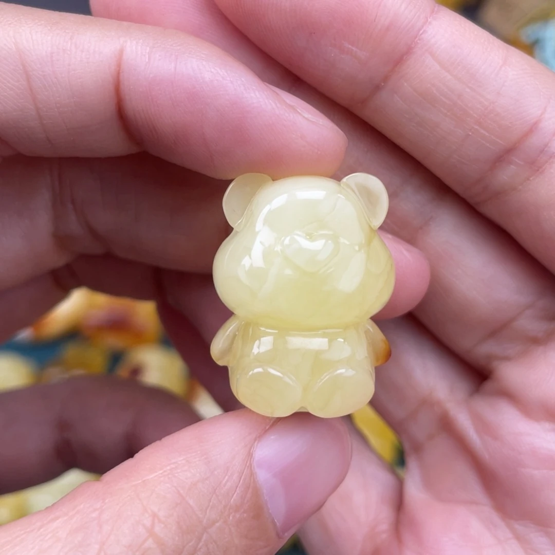 裸石琥珀未镶嵌蜜蜡