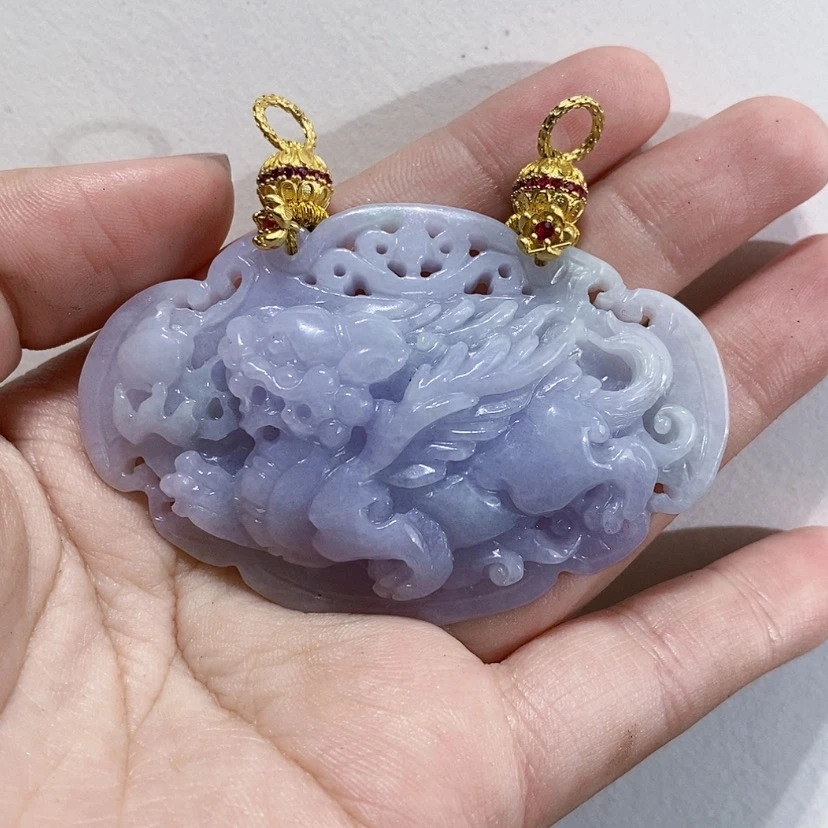 【闪购商品】翡翠未镶嵌颈饰