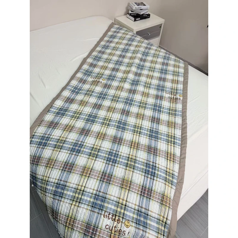 [幻梦格]90*220cm亲肤多功能通用双面水洗棉加厚双面绗缝床盖沙发