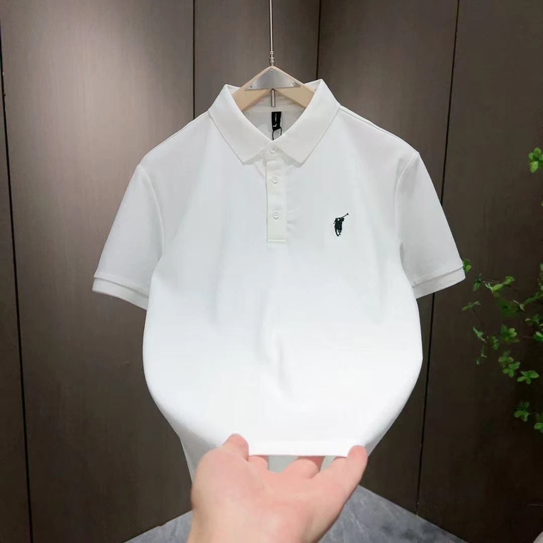 夏季男士清新淡雅气质轻奢干净男人味polo衫1122