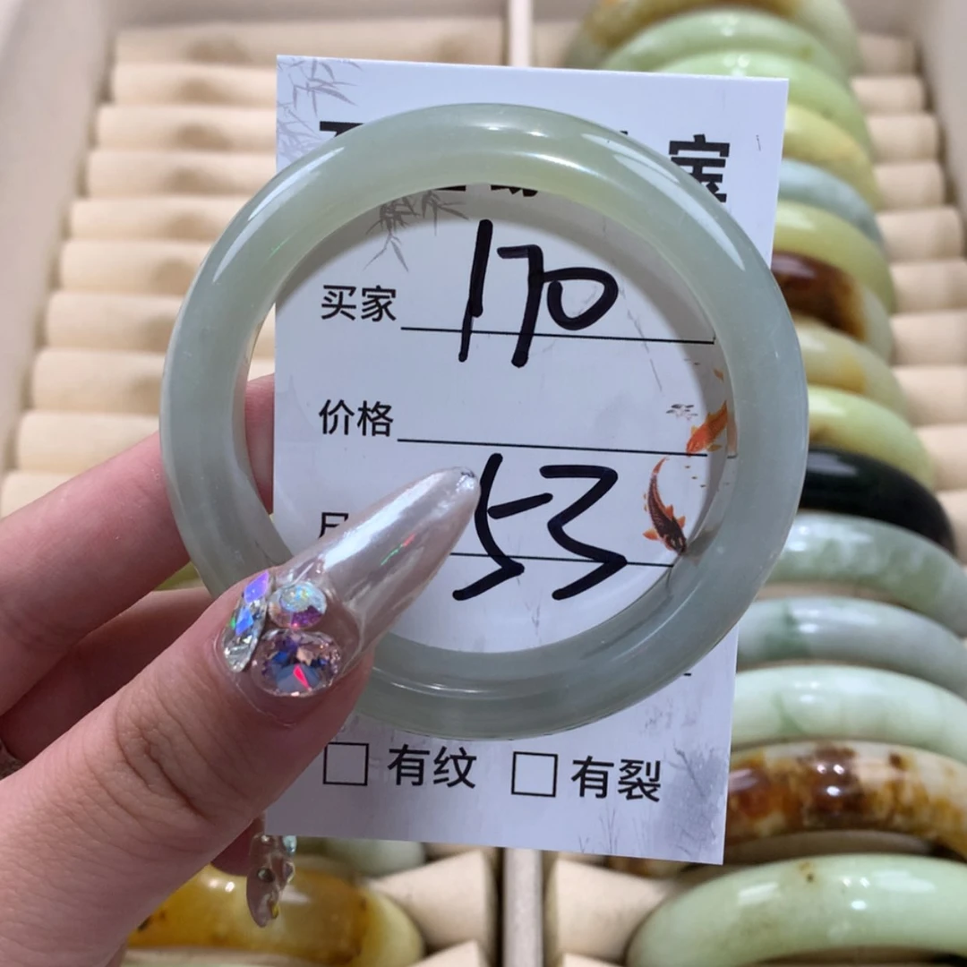 【闪购商品】未镶嵌蛇纹石玉手镯