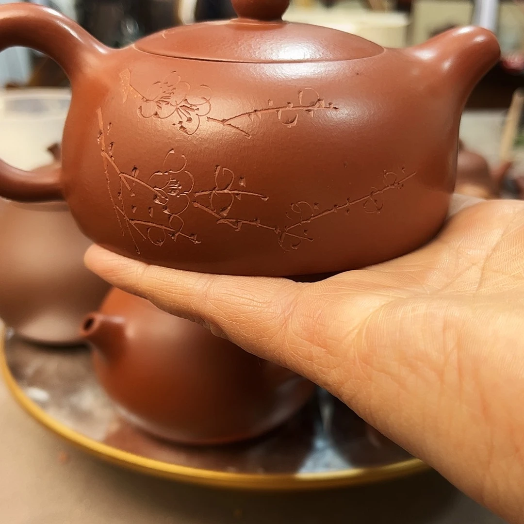 紫砂茶壶?****?全手工制作